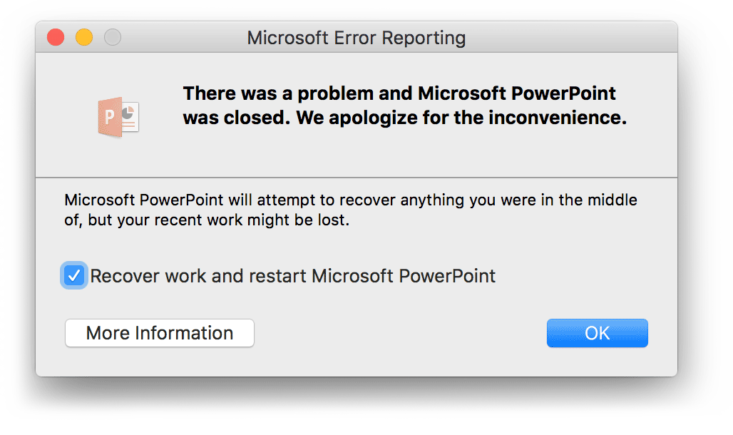 recover powerpoint not saved for mac
